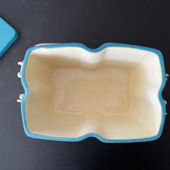 Temp-Tations Presentable Ovenware By Tara Roses 1Qt Loaf Pan Cover Trivet & Rack - Picture 7 of 9